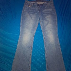Old Navy Size 14 long mid rise denim jeans